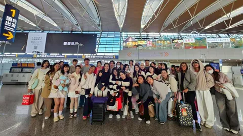 สาขาธุรกิจการบิน ม.หอการค้าฯ ดูงานสนามบินระดับโลกที่เซี่ยงไฮ้