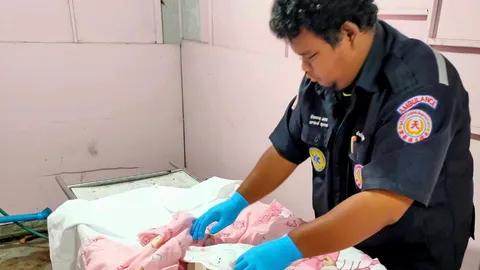 ติดซอกเตียง ทารก 5 เดือนดับ พ่อเฝ้าเผลอหลับสนิท กว่าจะรู้ตัว ช่วยไม่ทัน