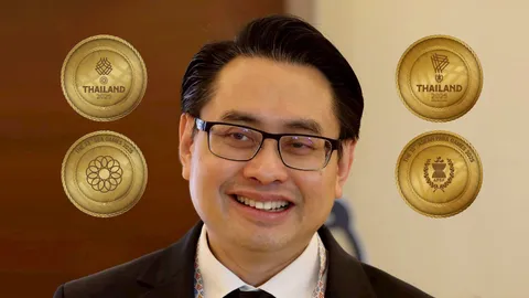 เผยโฉมเหรียญ ซีเกมส์-อาเซียนพาราเกมส์ ผสมผสานกีฬากับศิลปะไทยได้อย่างลงตัว