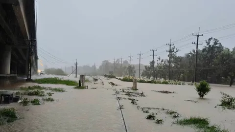 ด่วน ปิดเส้นทางรถไฟช่วง "ช่องเขา-ร่อนพิบูลย์" น้ำท่วมรางสูง สั่งปรับแผนเดินรถ