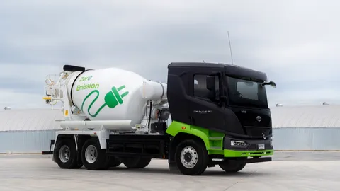 BYD T25 e-Mixer รถโม่ผสมคอนกรีตพลังงานไฟฟ้า