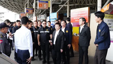 บขส. พร้อมเต็มสูบ "มัลลิกา" ลงสายใต้ใหม่ กำชับความปลอดภัย จัดรถโดยสาร-คนขับ ช่วงปีใหม่