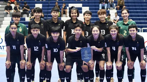 เปิดโปรแกรมฟุตซอลหญิงไทย ศึกฟุตซอลหญิงชิงแชมป์โลก 2025 ช่องทางถ่ายทอดสด