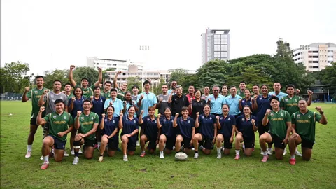 มั่นใจรักบี้ไทย 2 ทอง เตรียมผลักดันให้มีการบรรจุ 15 คนซีเกมส์ 2027 ที่มาเลเซีย