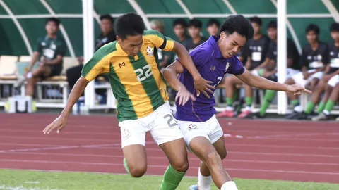 ผลบอล เทพศิรินทร์ ชนะ กรุงเทพคริสเตียน 2-0 ผงาดคว้าแชมป์ "จตุรมิตรสามัคคี" ครั้งที่ 31 ไปครอง