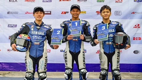 ธีรนัย เฉือนคว้าชัย เปิดเรซแรก ศึก R3 bLU cRU