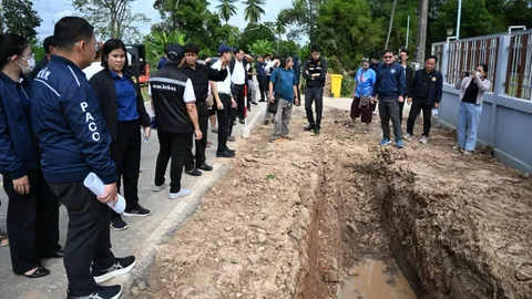 ป.ป.ท. เบรกสร้างท่อระบายน้ำ งบฯ กว่า 5 ล้านบาท หลังพบไม่เกิดประโยชน์กับชาวบ้าน