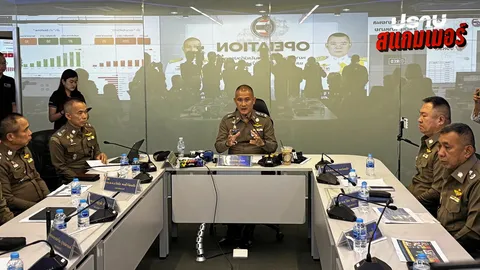 กวาดล้างบัญชีม้า โครงข่าย 27 จังหวัด มีผู้ต้องหากว่า 300 คน "บิ๊กก้อง" ฉะกัมพูชาเพิกเฉย