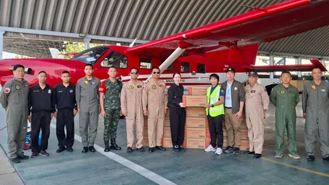 “สุชาติ” ส่งบะหมี่หม้อร้อนในตัว 1,200 หม้อ ช่วยน้ำท่วม รับมือขาดแคลนอาหาร ไฟฟ้าดับ 