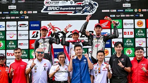 “ปัญจรุจน์” คว้าดับเบิ้ลวินเนอร์ส่งท้ายฤดูกาล ”Idemitsu Honda Thailand Talent Cup 2025“