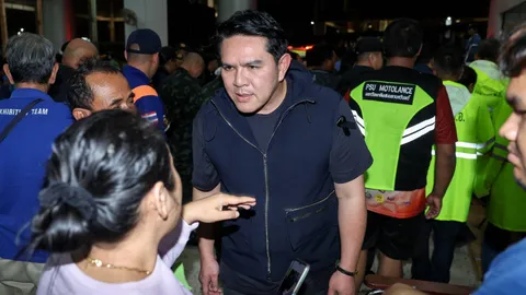 "สุรศักดิ์" ลุยหาดใหญ่ ยกระดับศูนย์พักพิงเป็นโรงพยาบาลสนาม มีโทรศัพท์-ไวไฟฟรี