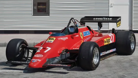 ทวินเทอร์โบบ้าพลังใน Ferrari 126 CK  Gilles Villeneuve’s car