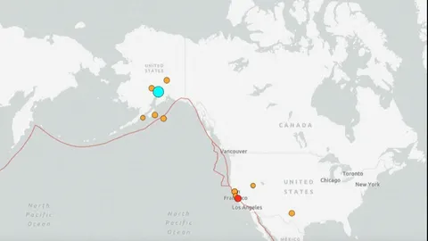 อลาสกาสะเทือน! แผ่นดินไหว 6.0 เขย่าแองเคอเรจ แรงที่สุดตั้งแต่ปี 2021