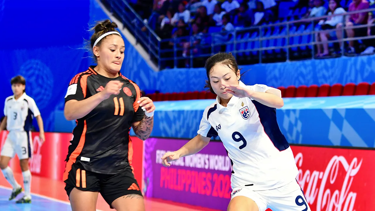 Thai Womens Futsal Team Fights Hard but Falls to Colombia, Fails to Advance in 2025 Womens Futsal World Cup