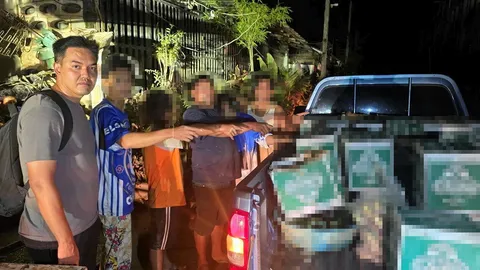 ล่า "อ" บงการ ปล้นเบียร์ 7.5 พันลัง จากโบกี้รถไฟ เตรียมขายต่อ ซ้ำเติมน้ำท่วม จับแล้ว 6-หนี 4