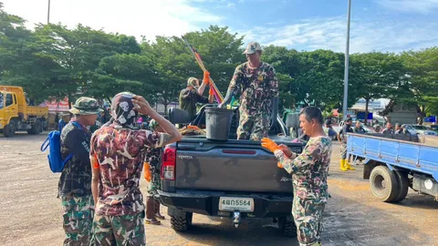 วันแรก Big Cleaning หาดใหญ่ เก็บขยะได้ 300 ตัน รัฐบาลยันเดินหน้าต่อ
