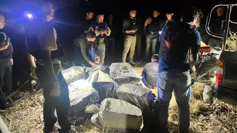 ตร.เชียงราย จับขบวนการขนยาเสพติดรายใหญ่ ยึดไอซ์ 320 กก. ยาบ้ากว่า 1.9 ล้านเม็ด