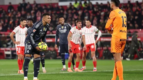 ผลบอลเมื่อคืน เรอัล มาดริด ได้แค่ไล่เจ๊า กิโรน่า อดขึ้นจ่าฝูงลาลีกา สเปน