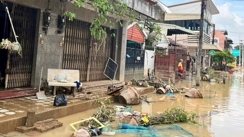 เปิดขั้นตอนลงทะเบียนขอรับความช่วยเหลือ "เงินเยียวยาน้ำท่วม" ปี 2568