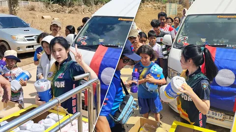 อดีตผู้จัดการฟุตบอลทีมชาติลาว หอบน้ำใจจากลาวช่วย “น้ำท่วมหาดใหญ่” ตอบแทนช่วยลาวเขื่อนแตก