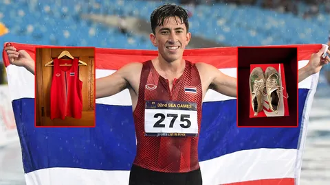 “คีริน ตันติเวทย์” ช่วยน้ำท่วมใต้ เปิดประมูลเสื้อแข่ง “ซีเกมส์” ครั้งแรก! ที่ไทยรัฐสปอร์ต