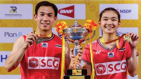 เปิดใจ บาส–เฟม แบดมินตันคู่ผสมฟอร์มร้อน! ตอบชัด 5 แชมป์ก่อนหน้า กดดันล่าแชมป์ซีเกมส์ไหม?