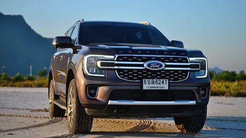 ดีเซลจอมพลัง! ทดสอบ Ford Everest Platinum V6 3.0L Turbo 10A/T