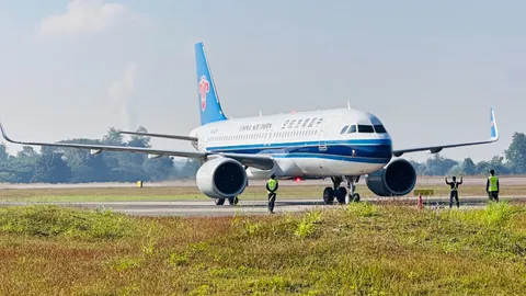 จีนบินรับสแกมเมอร์หนีจากเคเคปาร์ค เป็นวันที่ 3 แต่ไม่ครบตามเป้า คาดพบโรคติดต่อ