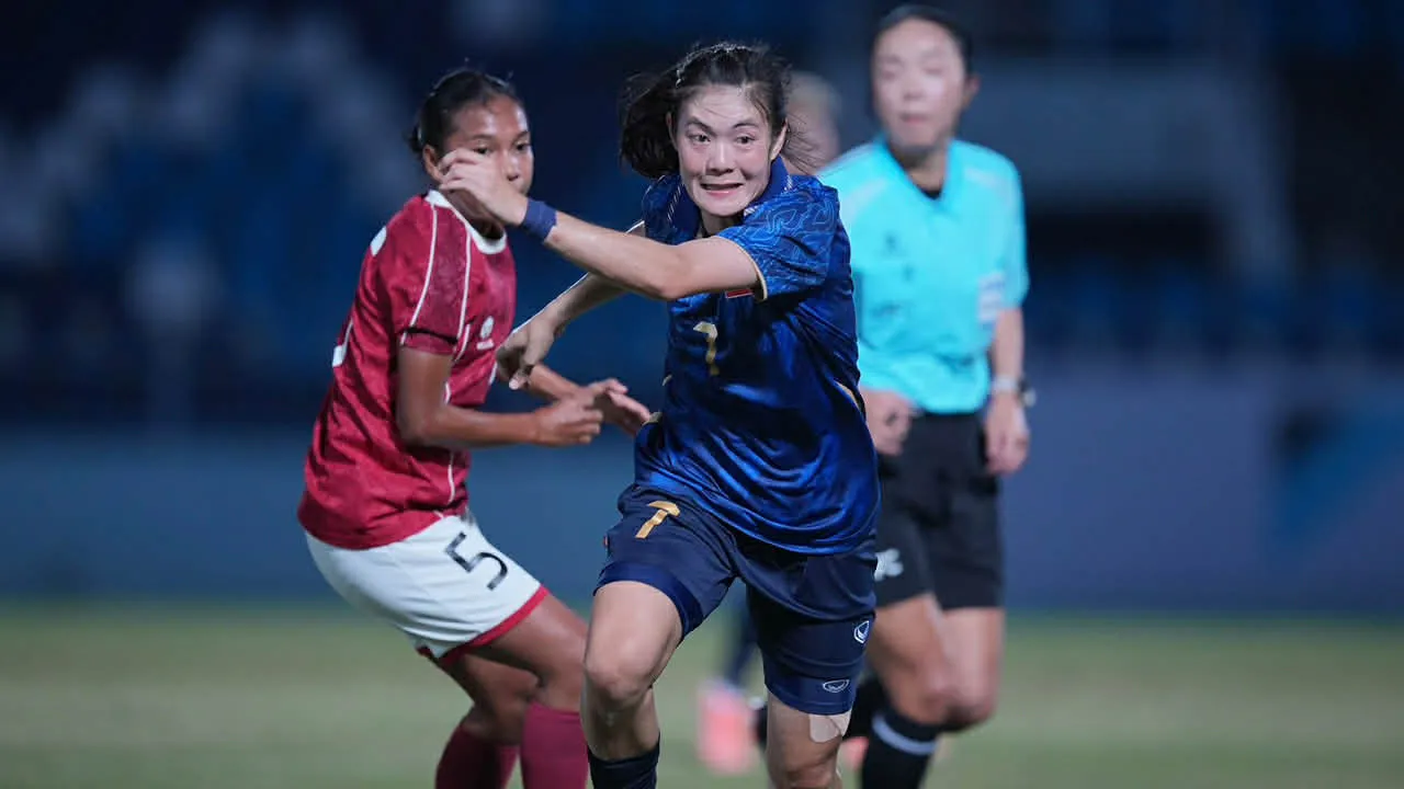 Thailand National Team Rout Indonesia 8-0 in Womens Football SEA Games 2025