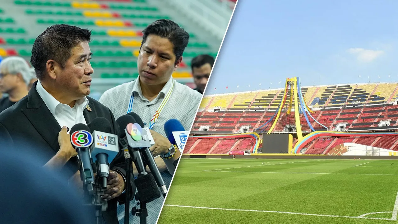 Thammanat Urges Thais to Support the Workers Amid Criticism Before SEA Games Opening Cambodias Grand Event Backed by Chinese Funding