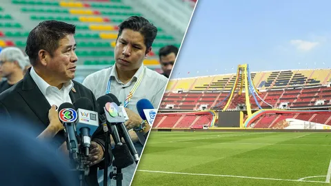 "ธรรมนัส" วอนให้คนไทยให้กำลังใจคนทำงาน ยังไม่พิธีเปิดก็โจมตีแล้ว กัมพูชาจัดสุดอลังการเพราะทุนจีน