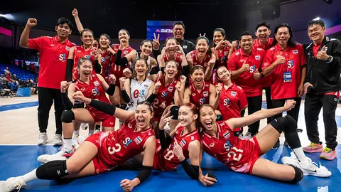 มาแล้ว! โปรแกรมวอลเลย์บอล ซีเกมส์ 2025 ครบทุกคู่ ทีมชาติไทย ประเดิมบู๊ สิงคโปร์ 
