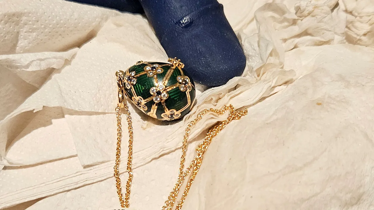 Fabergé Egg Locket Recovered After Suspect Swallowed It to Evade Arrest