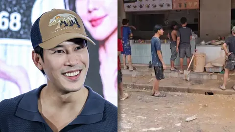 เคน ภูภูมิ ไม่ถอดใจเจอน้ำท่วมร้านจนพัง 100% ยังไม่อยากคำนวณตัวเลขค่าเสียหาย