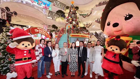 มอนชิชิบุกกรุงเทพฯ ครั้งแรกในอาเซียน! เดอะมอลล์เปิด “MONCHHICHI CHRISTMAS TOWN” สุดยิ่งใหญ่