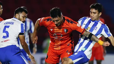 ผลบอลสด ไทยลีก1 "บีจี" บุกชนะหวิว "นครราชสีมา" ยังจมบ๊วย ไร้ชัย 12 นัดติด