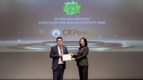 CKPower รับประกาศ Sustainability Disclosure Recognition ต่อเนื่องปีที่ 4