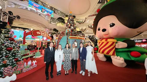 MONCHHICHI CHRISTMAS TOWN เมืองแห่งความสุข สร้างประสบการณ์ฉลองปีใหม่ที่ยิ่งใหญ่และมีเอกลักษณ์