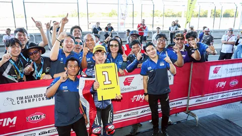 “ยามาฮ่า” ฟอร์มสุดเดือดผงาดบัลลังก์ “เอเชีย โร้ด เรซซิ่ง 2025”