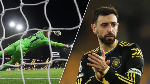 มีแค่ 5 คนที่ทำได้ "บรูโน" ทำ 2 สถิติสุดโหดหลังนำ "แมนยู" บุกถลุง "วูล์ฟแฮมป์ตัน" พรีเมียร์ลีก