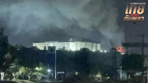 "กริพเพน" ทิ้งไข่ถล่มฐานสแกมเมอร์ "กัมพูชา" ระเบิดอาคารที่กำลังก่อสร้างใหม่