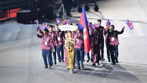 เกิดอะไรขึ้น! กัมพูชา ถอนตัวทัพซีเกมส์ทุกกีฬา แม้เพิ่งเข้าร่วมพิธีเปิด