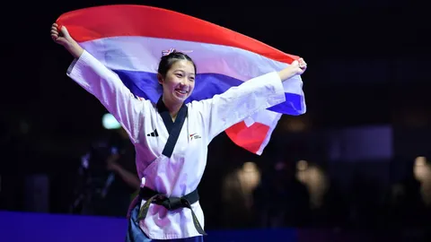 ไม่ต้องรอนาน "ทีมชาติไทย" คว้าเหรียญทองแรก ประเดิมซีเกมส์ 2025