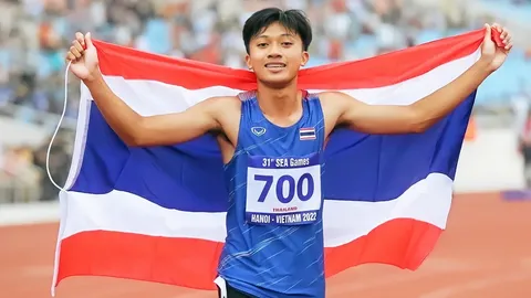 โปรแกรมซีเกมส์ 2025 - ช่องชมสด "บิว ภูริพล" ชิงเหรียญทอง วิ่ง 100 เมตร ชาย