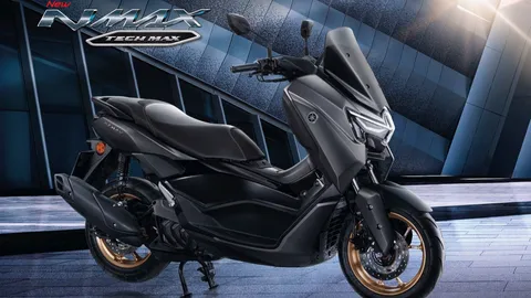 สองล้อออโต้ รุ่นใหม่ NEW YAMAHA NMAX Tech MAX  สีใหม่ THE MAX PRIDE BOOSTER 