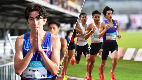 สมราคาแชมป์เก่า “คีริน” วิ่งเข้าเส้นชัยอันดับ 1 คว้าเหรียญทอง วิ่ง 1,500 เมตร ซีเกมส์ 2025