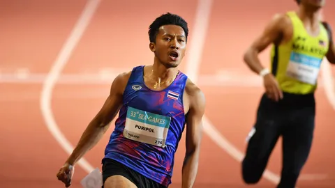 มาแล้ว! ผล “บิว ภูริพล” วิ่ง 100 ม. ชิงเหรียญทอง ซีเกมส์ 2025 