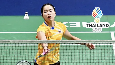 โปรแกรมถ่ายทอดสดแบดมินตันซีเกมส์ 2025 วันนี้ รอบก่อนรองฯ 12 ธ.ค. ลุ้นทีมไทยลุยตัดเชือก