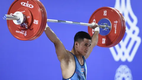 “ฟ่าง” ธีรพงศ์ ศิลาชัย งัดฟอร์มเทพ ผงาดทองยกน้ำหนัก 60 กก. ซีเกมส์ 2025 พร้อมทุบสถิติโลก