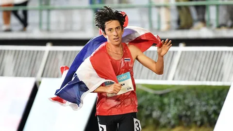 โหดมาก! ผลวิ่ง “คีริน ตันติเวทย์” ชิงเหรียญทอง 5,000 เมตร ซีเกมส์ 2025